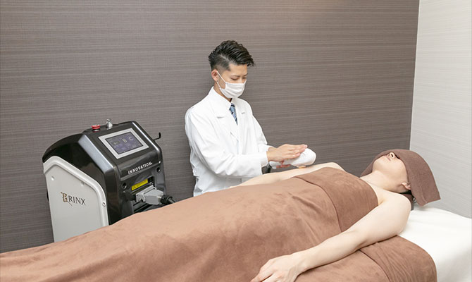 男性脱毛の専門技能士によるメンズ脱毛・ヒゲ脱毛の施術
