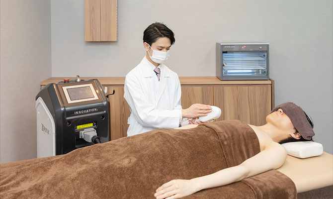 男性脱毛の専門技能士によるメンズ脱毛・ヒゲ脱毛の施術