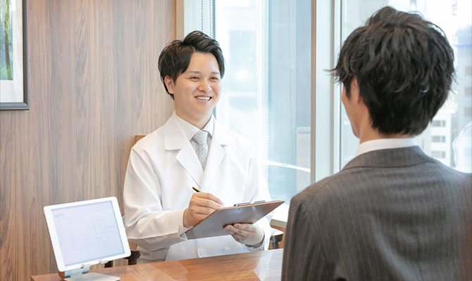 専任の男性カウンセラーによる、カウンセリングご相談