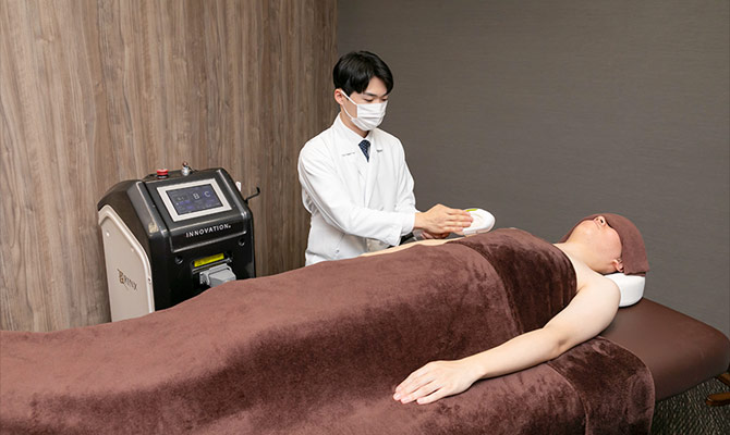 男性脱毛の専門技能士によるメンズ脱毛・ヒゲ脱毛の施術