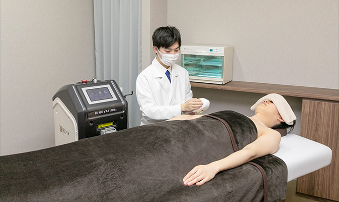男性脱毛の専門技能士によるメンズ脱毛・ヒゲ脱毛の施術