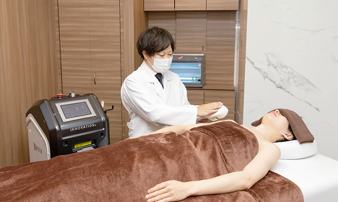 男性脱毛の専門技能士によるメンズ脱毛・ヒゲ脱毛の施術